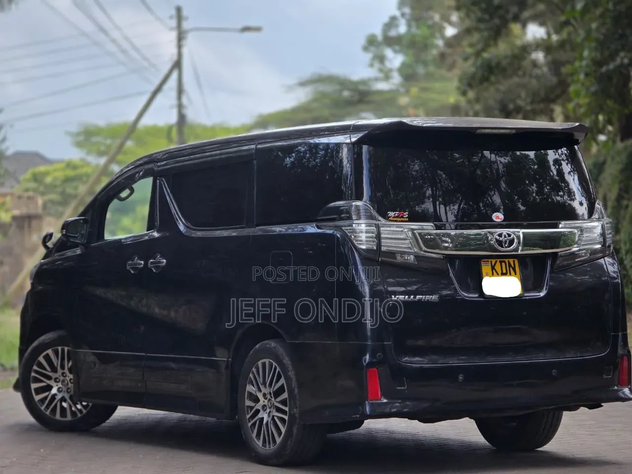 Toyota Alphard 2017 Black
