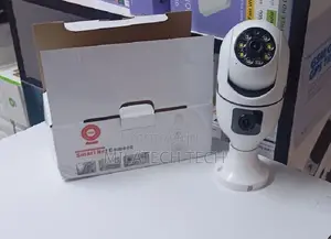 Wireless Bulb CCTV Camera Dual Lens Ai Human Detection V380 Pro