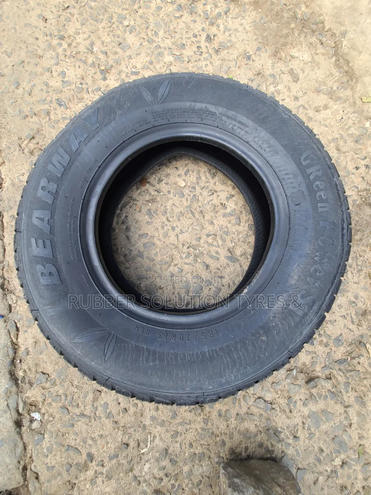 185 /70 R13 Bearway Tyres 86h