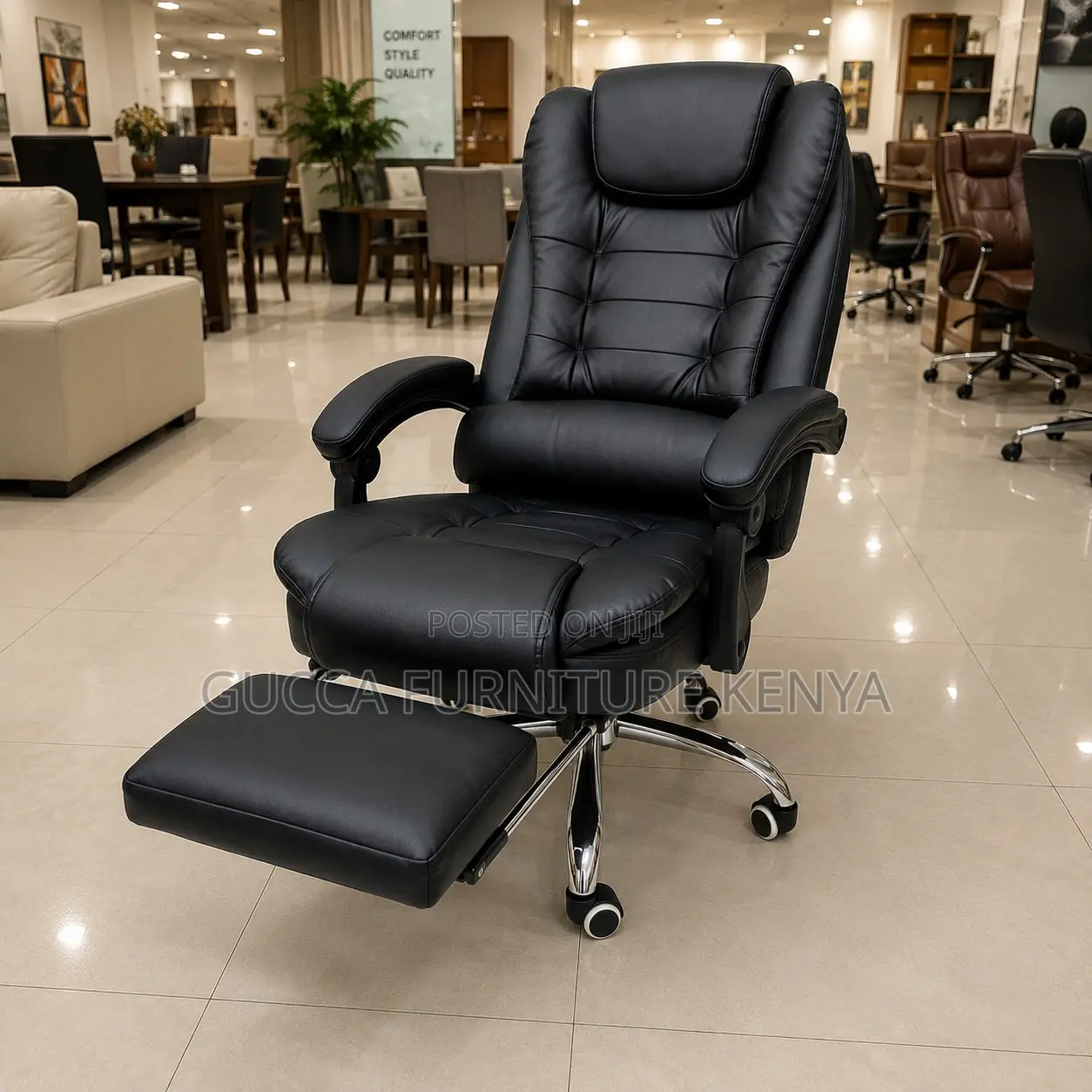 Leather Home Office Chair