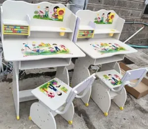 Kids Studying Table and Chairs