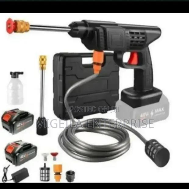 Rechargeable Cordless Car Washer Machine With 2 Batteries - thumbnail 2