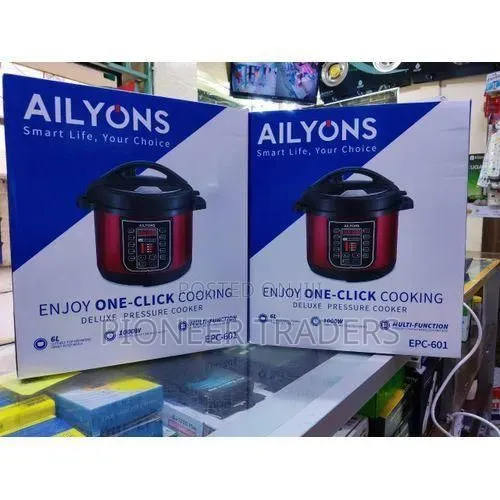 Electric Pressure Cooker 6 Litres Ailyons