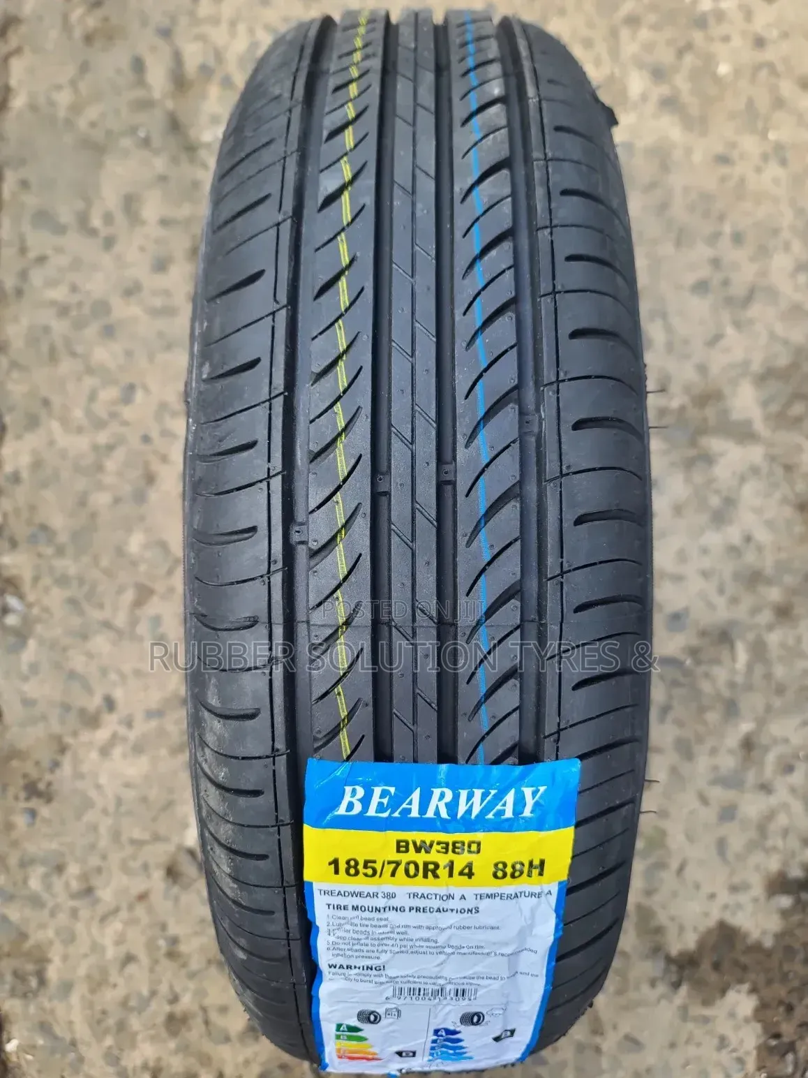 185 /70 R14 Bearway Tyres 88h Bw380