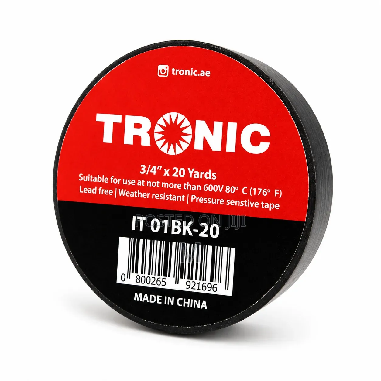 Insulation Tape 20 Yard - Black