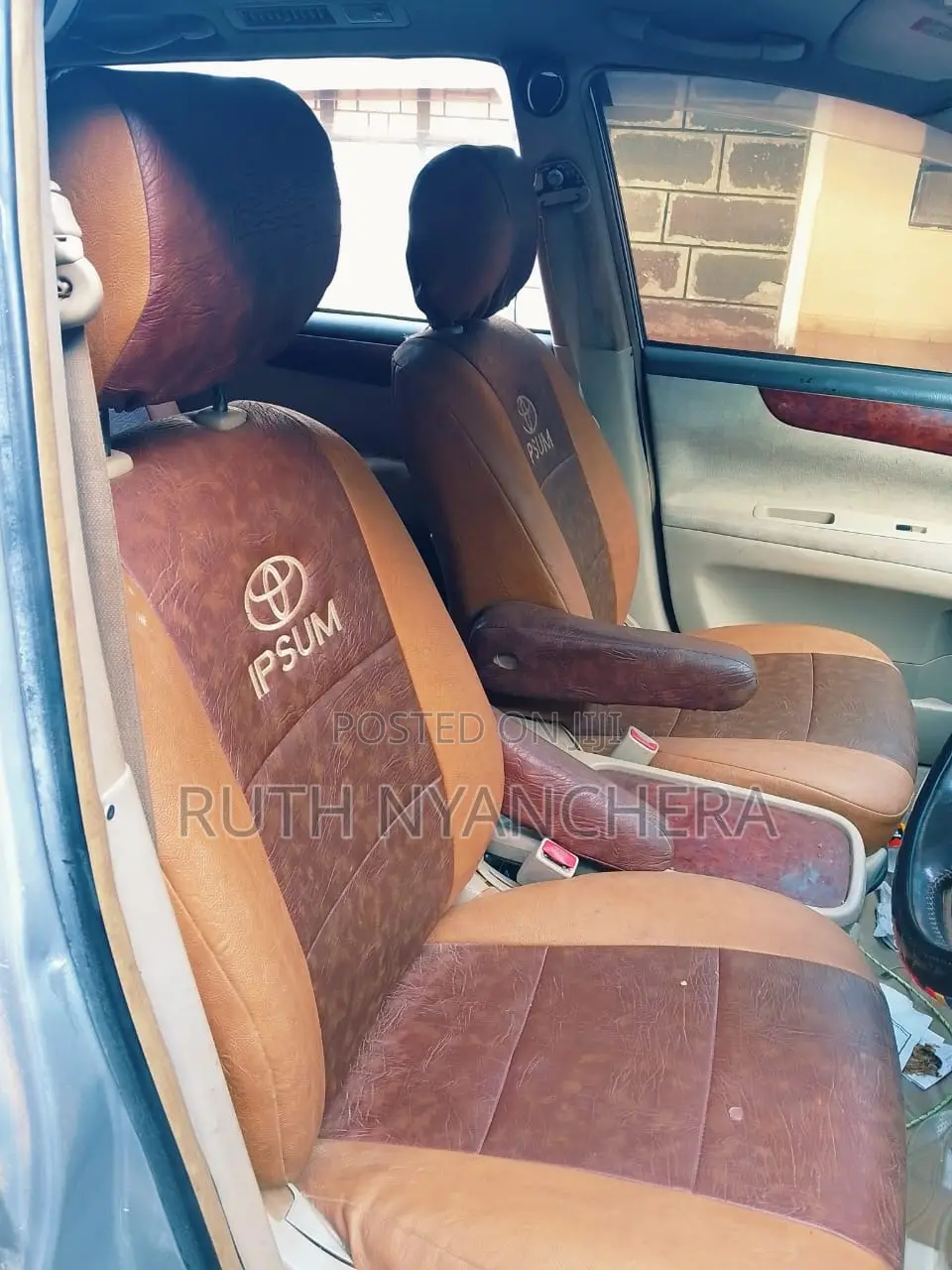 Toyota Ipsum 2007 Gray