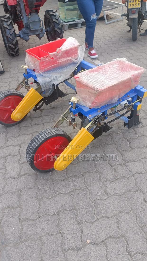 2 Row Walking Tractor Maize Planter | Seed Fertilizer Planter