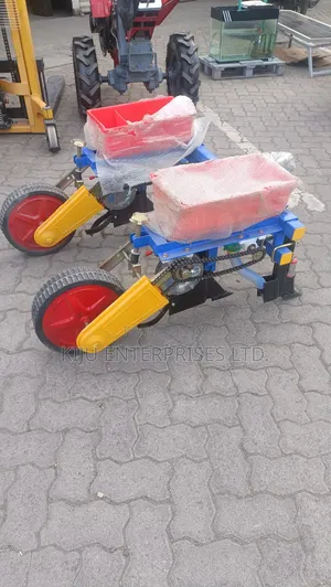 2 Row Walking Tractor Maize Planter | Seed Fertilizer Planter