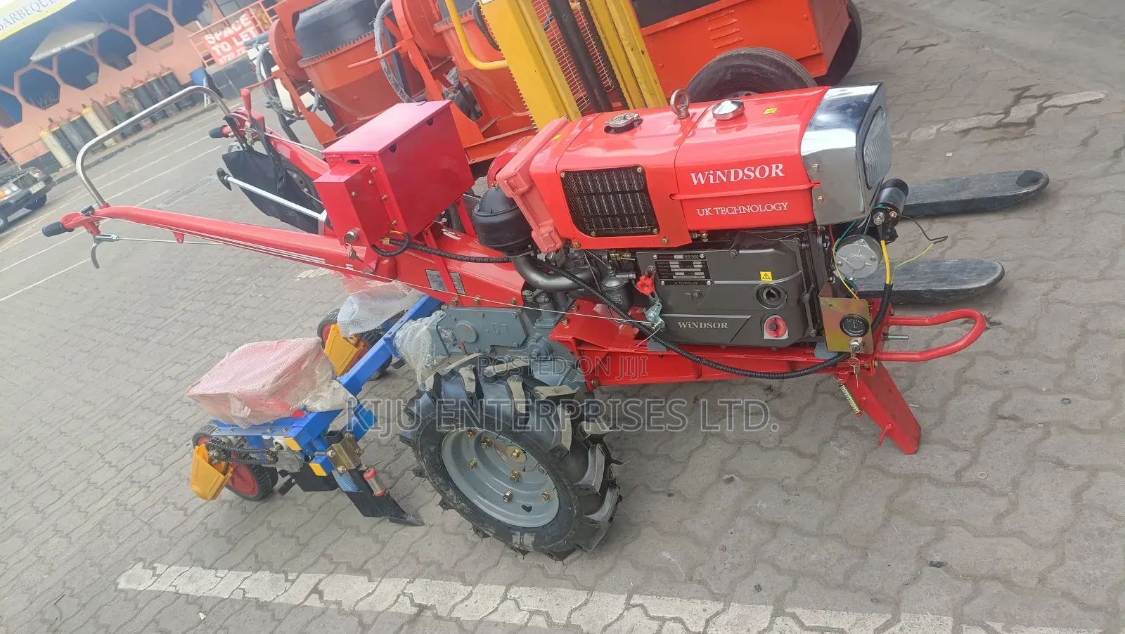 2 Row Walking Tractor Maize Planter | Seed Fertilizer Planter