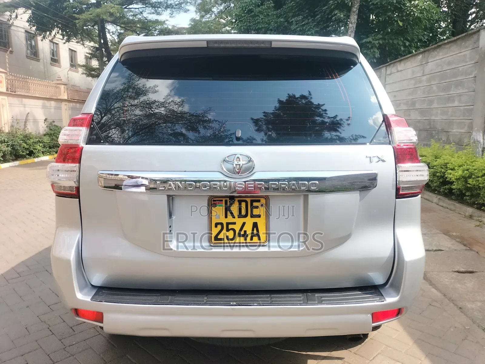 Toyota Land Cruiser Prado 2015 Silver