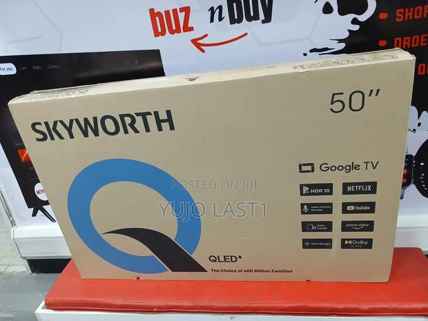 Skyworth 50 Inch Qled Google Tv – 50q6500h Best Reliable Smart Tv