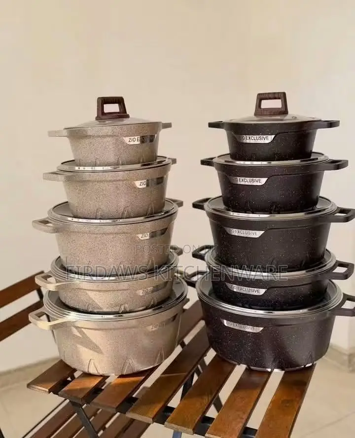 Zio Exclusive Granite Cookware Set