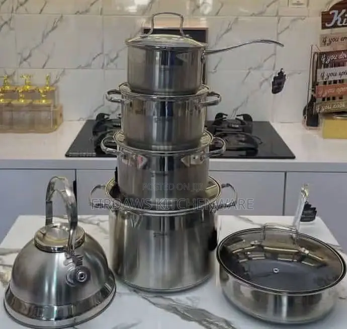 Zepter 12-Piece Premium Stainless Steel Cookware Set