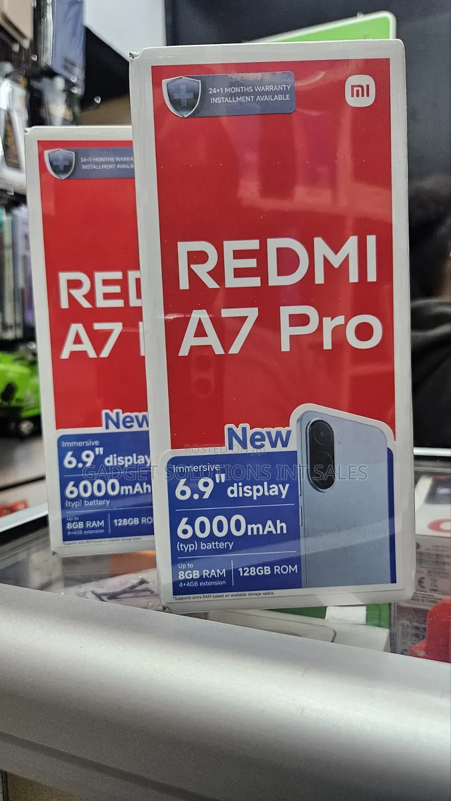 New Xiaomi Redmi A7 Pro 64 GB Black