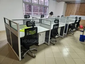 4 Way Office Desk