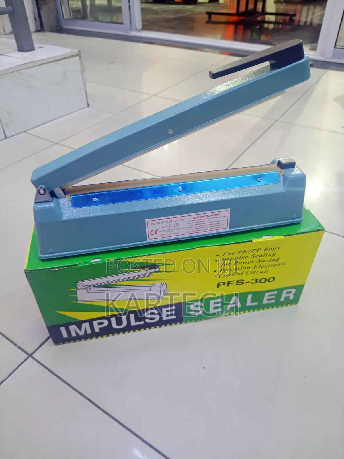 PFS-300 Plastic Bag Heat Sealing Impulse Sealer
