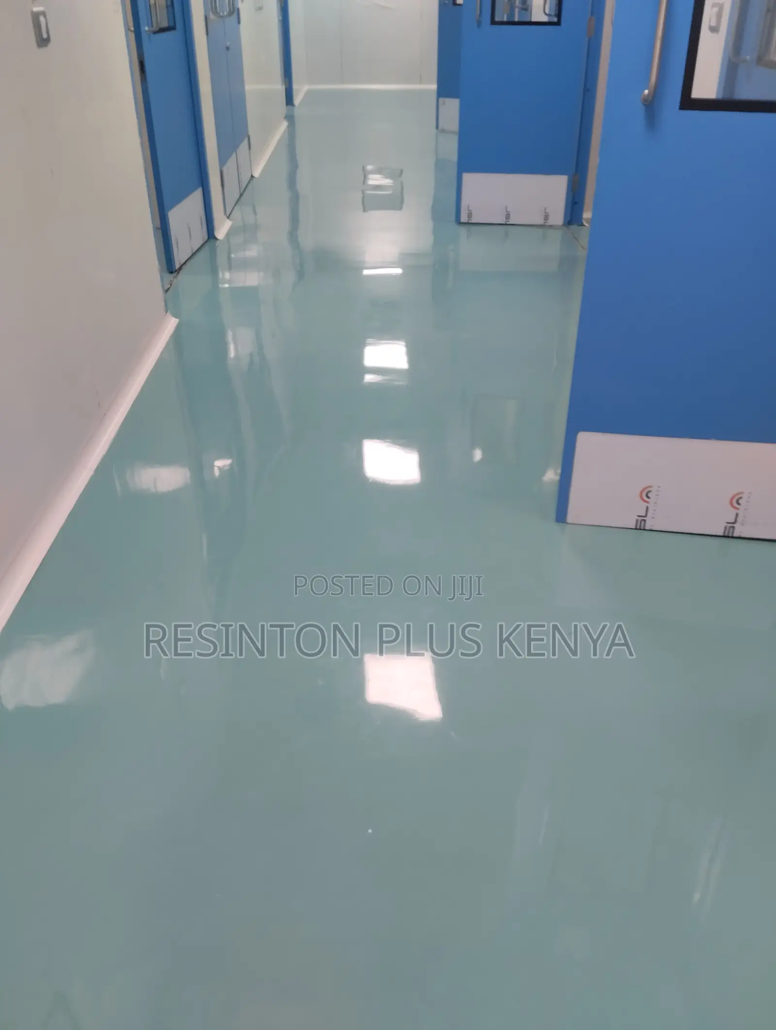 Heavy-Duty Industrial Epoxy Polyurethane (Pu) Flooring