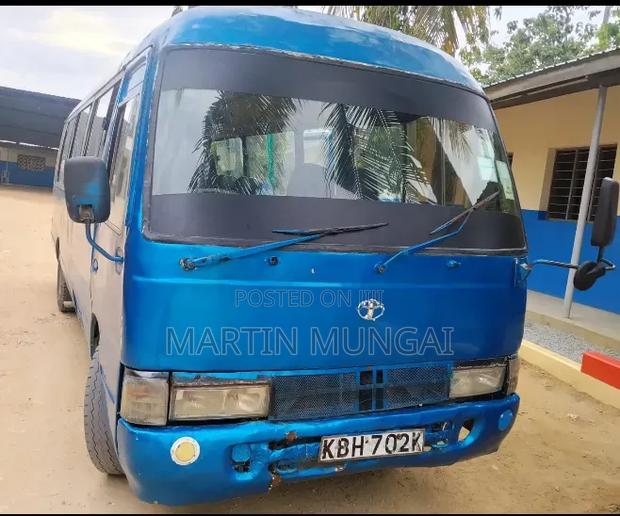 Toyota Coaster 2005 Blue - thumbnail 2