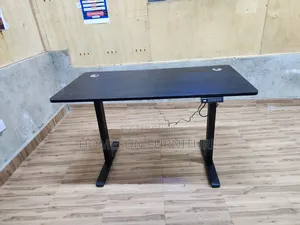 Black Adjustable Desk 1.2m