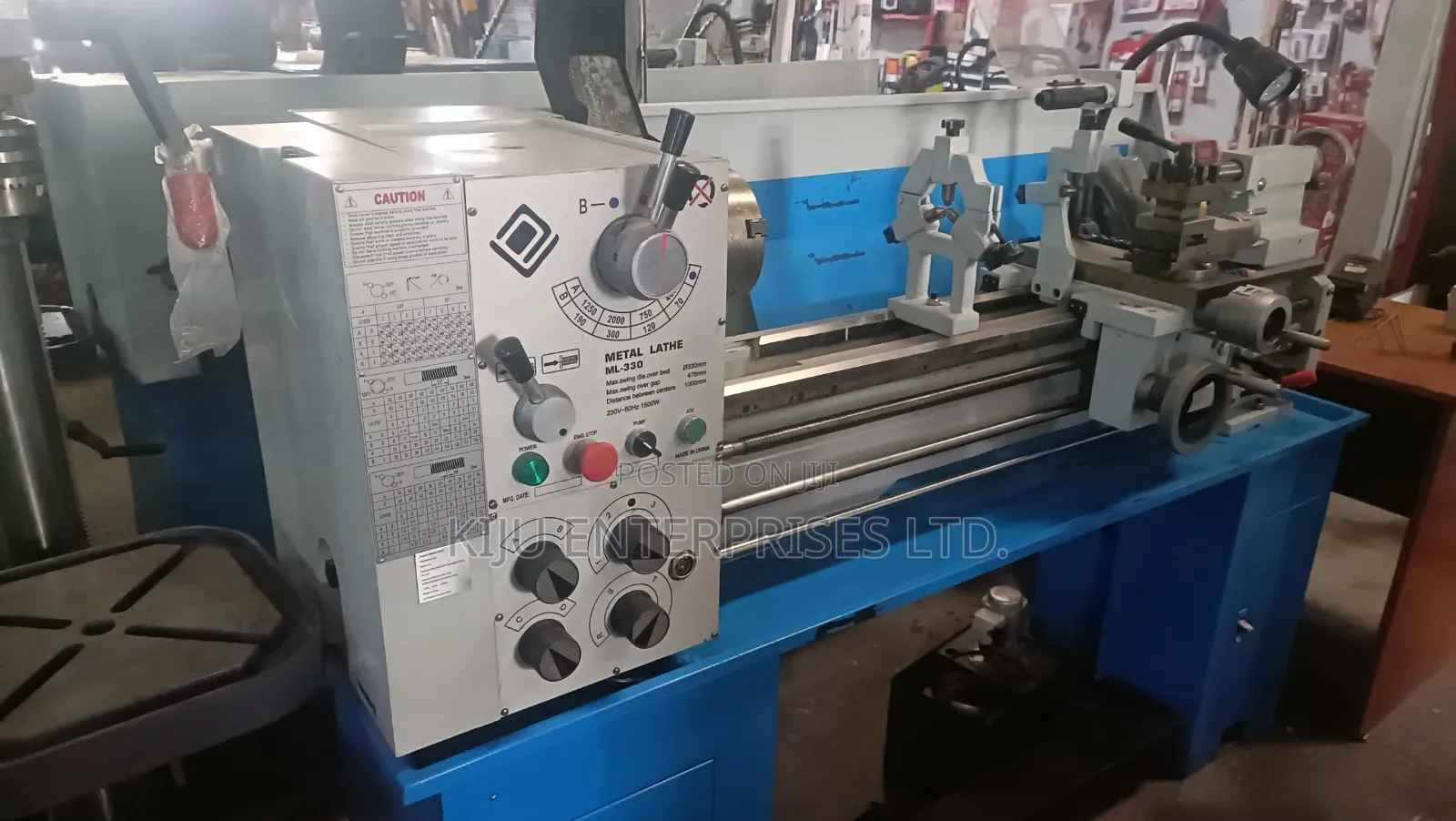 Ml-330 Heavy Duty Metal Lathe Machine 1 Meter | Single Phase