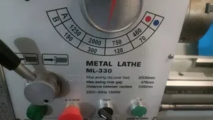 Ml-330 Heavy Duty Metal Lathe Machine 1 Meter | Single Phase