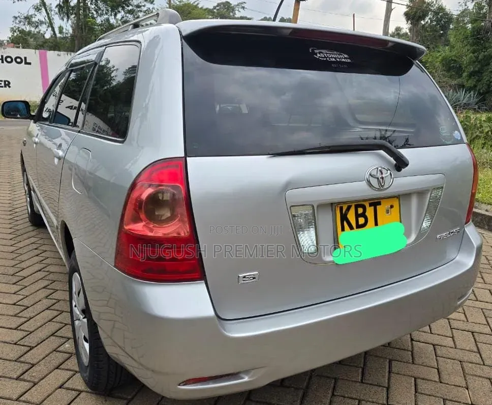 Toyota Corolla Fielder 2005 Silver