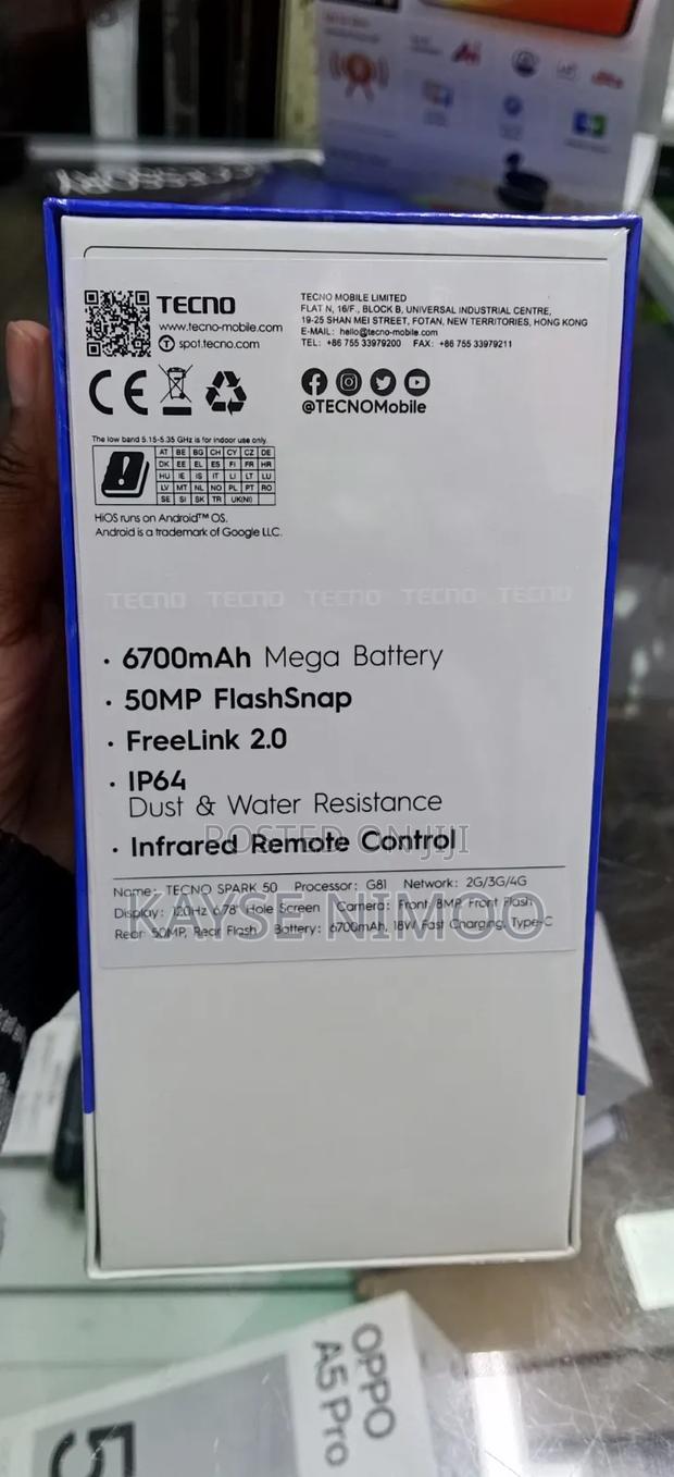 New Tecno Spark 50 128 GB - thumbnail 4