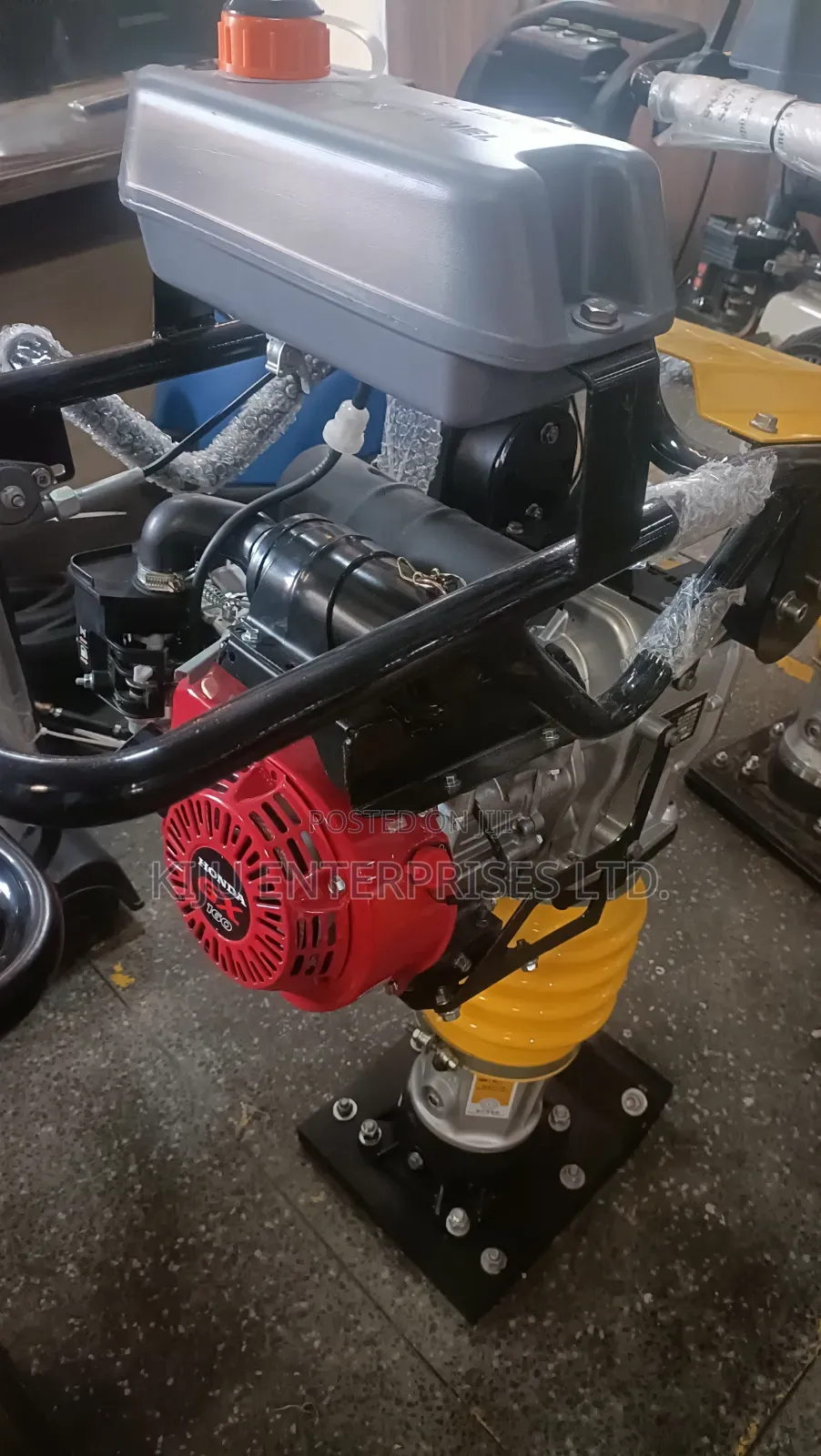 Heavy Duty7.5hp Petrol Tamping Rammer .Jumping Jack Compactor