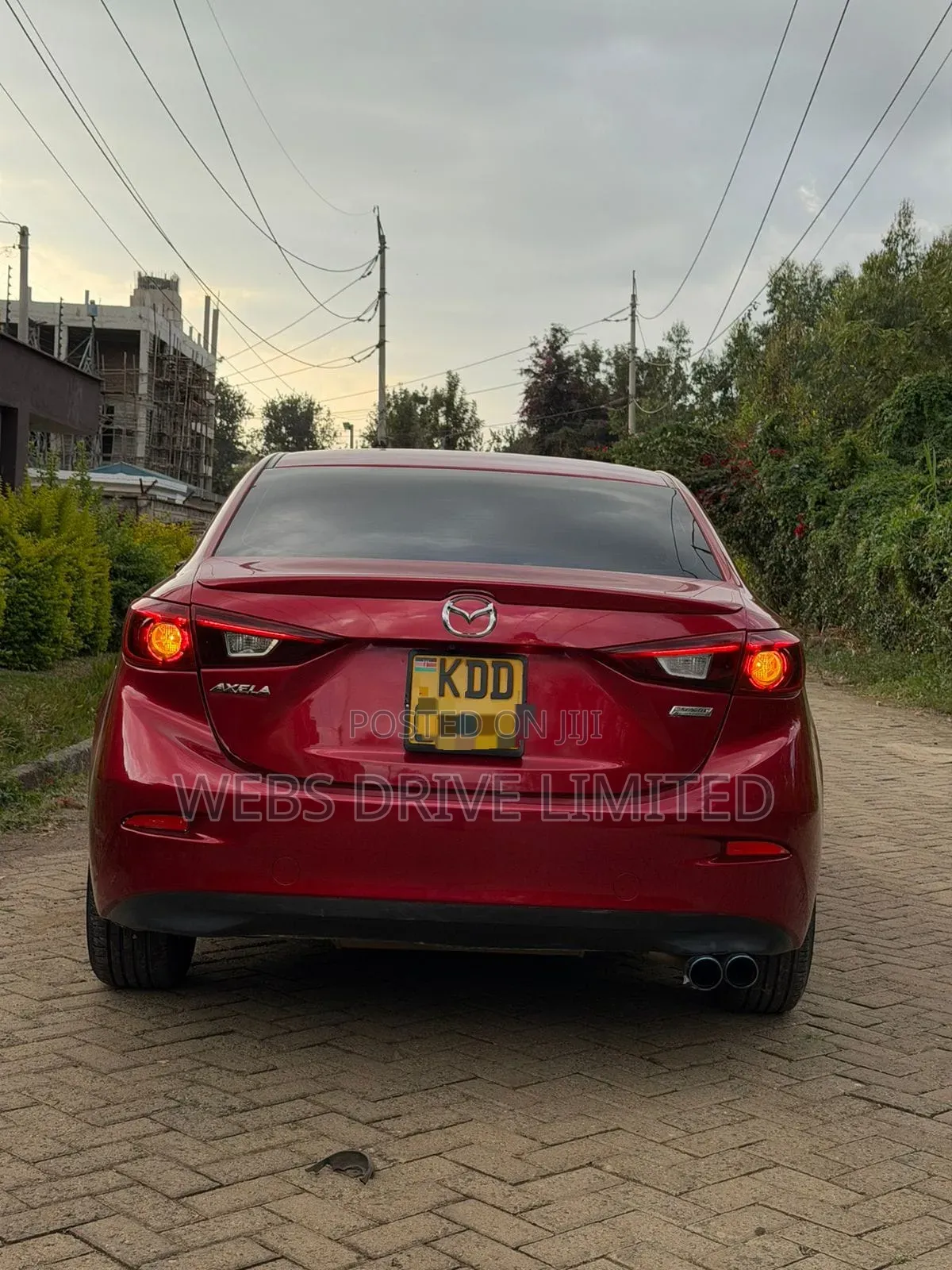Mazda Axela 2015 Red