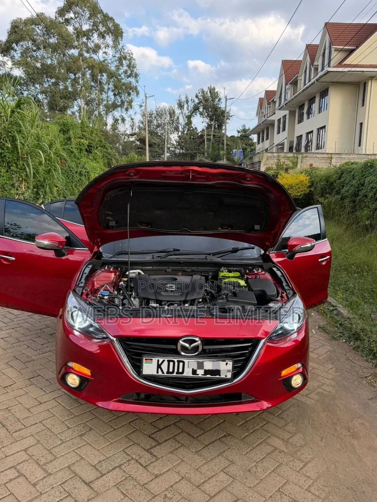 Mazda Axela 2015 Red