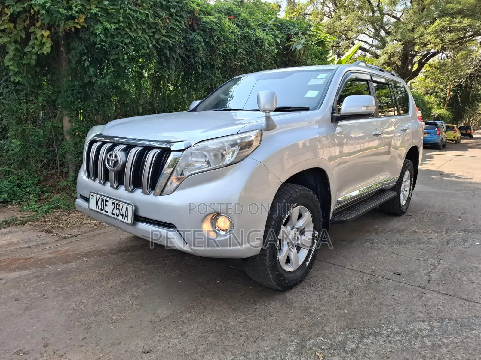 Toyota Land Cruiser Prado 2015 Silver