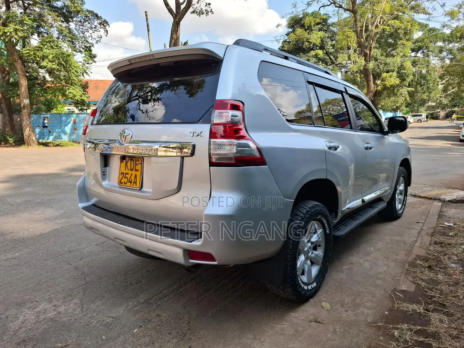 Toyota Land Cruiser Prado 2015 Silver
