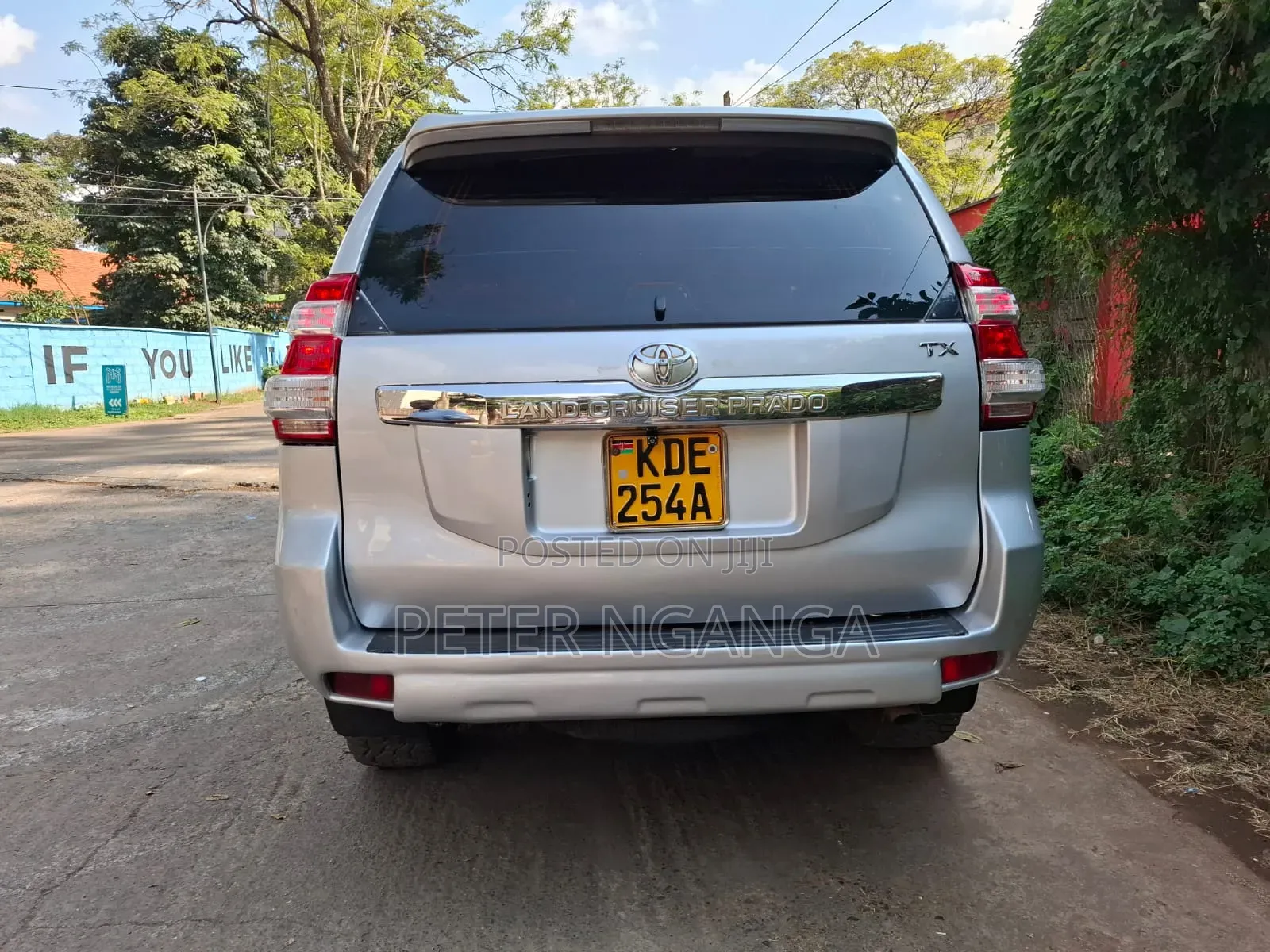 Toyota Land Cruiser Prado 2015 Silver