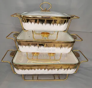 3pcs Chaffing Dishes