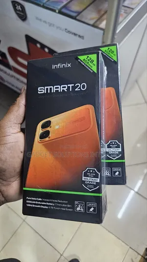 New Infinix Smart 20 128 GB Black