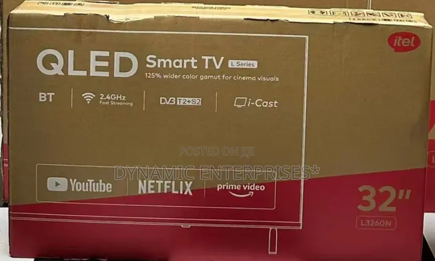 Itel 43" Smart Qled Tv