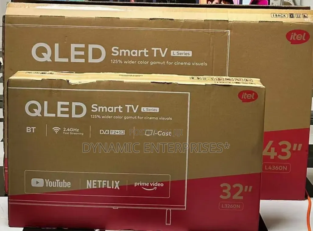 Itel 43" Smart Qled Tv
