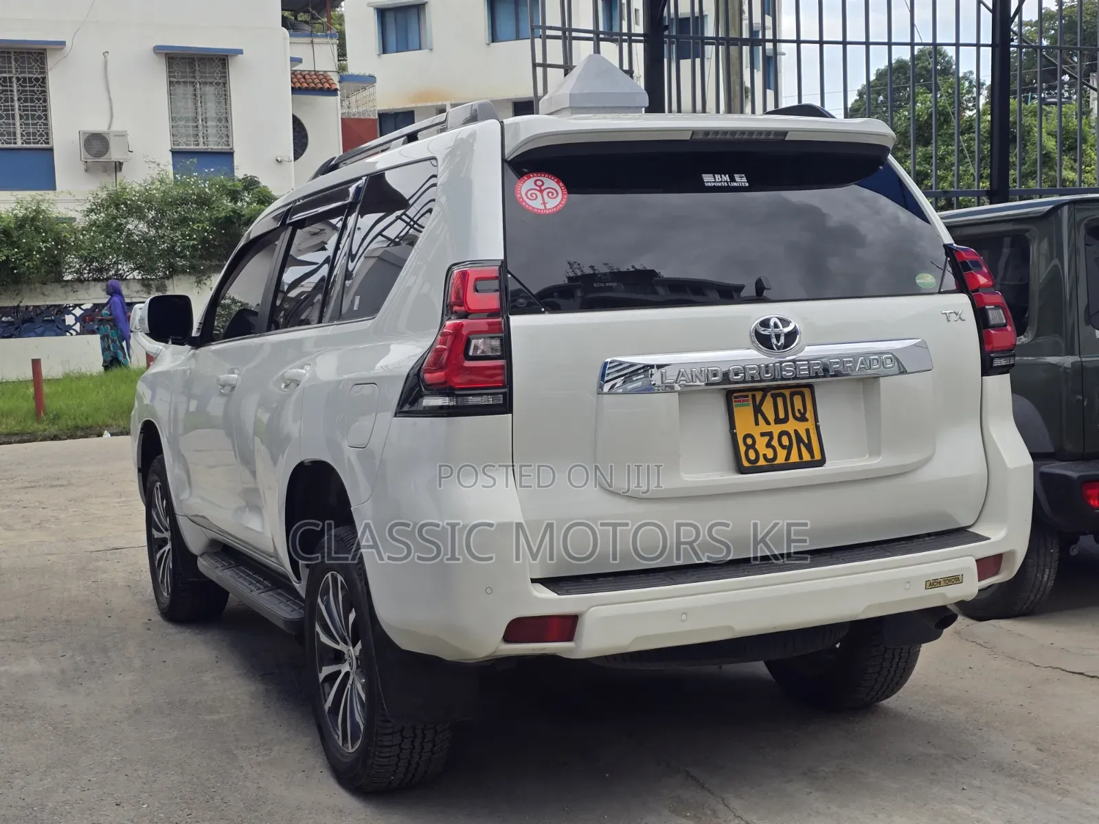 Toyota Land Cruiser Prado 2018 White