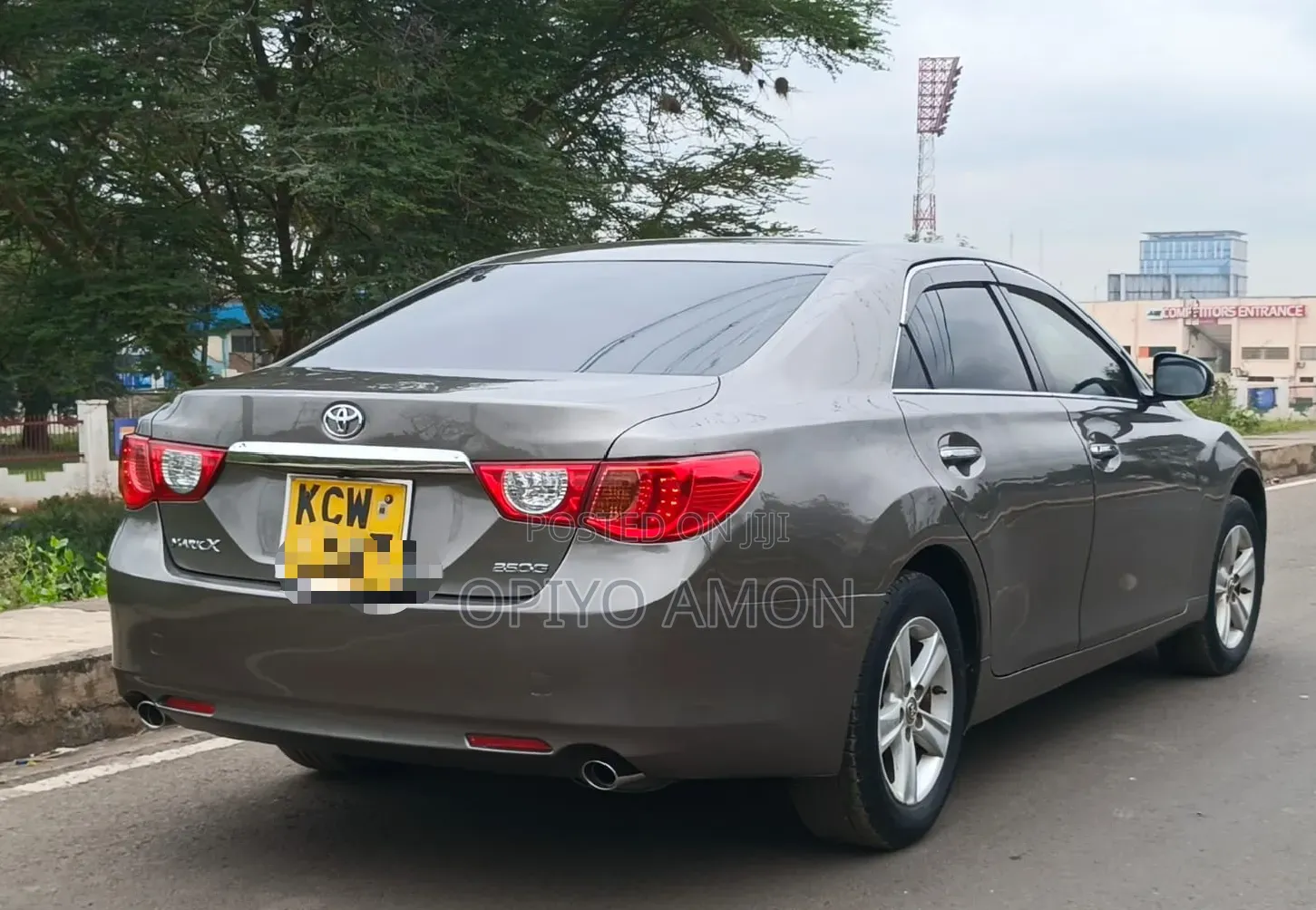 Toyota Mark X 2012 Gray