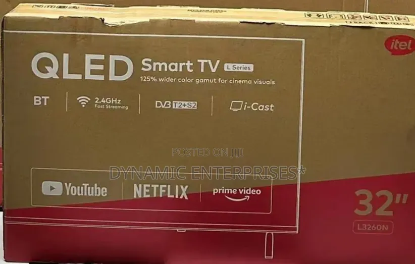 Itel 43" Smart Qled Tv