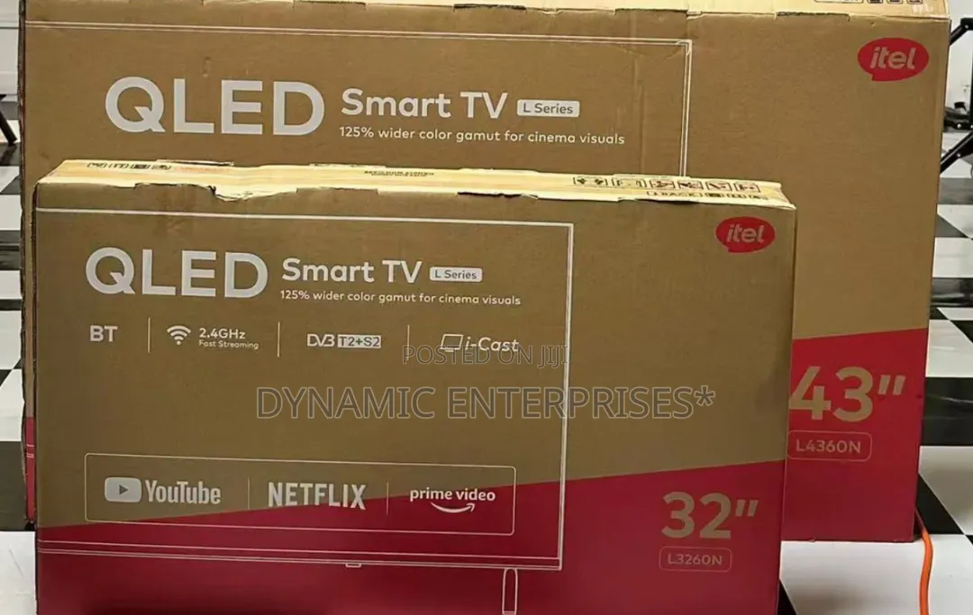 Itel 43" Smart Qled Tv