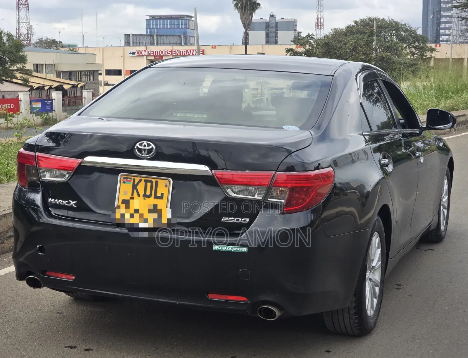 Toyota Mark X 2015 Black