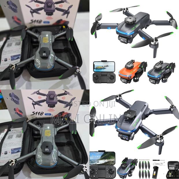Brushless Motor Drone S118 Dual Hd Camera Quadcopter
