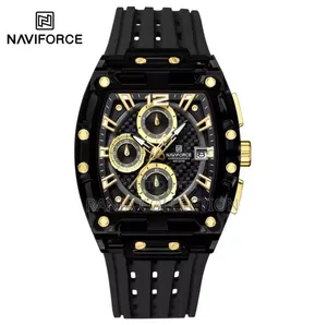 Black Naviforce Unisex Wristwatch