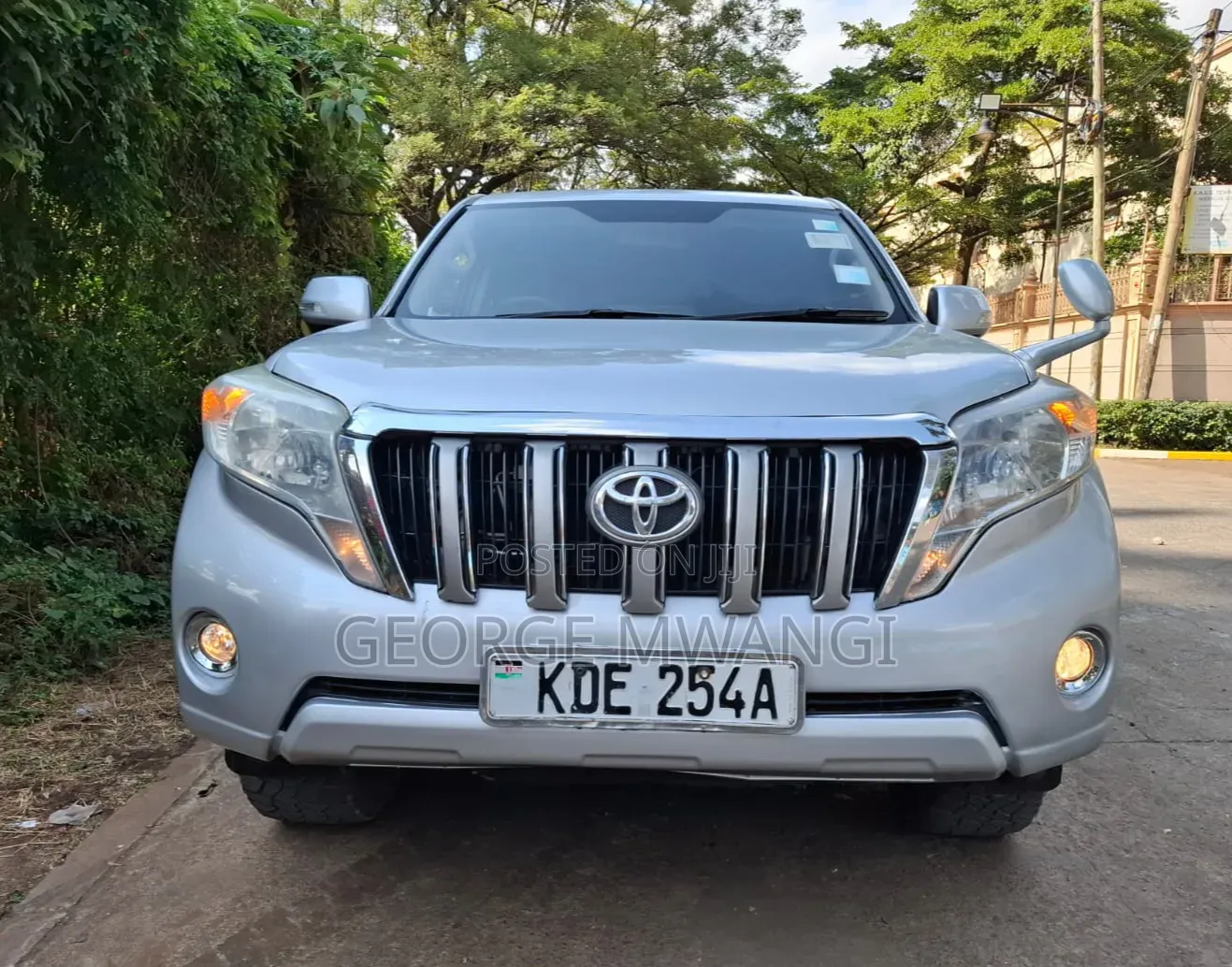 Toyota Land Cruiser Prado 2015 Silver