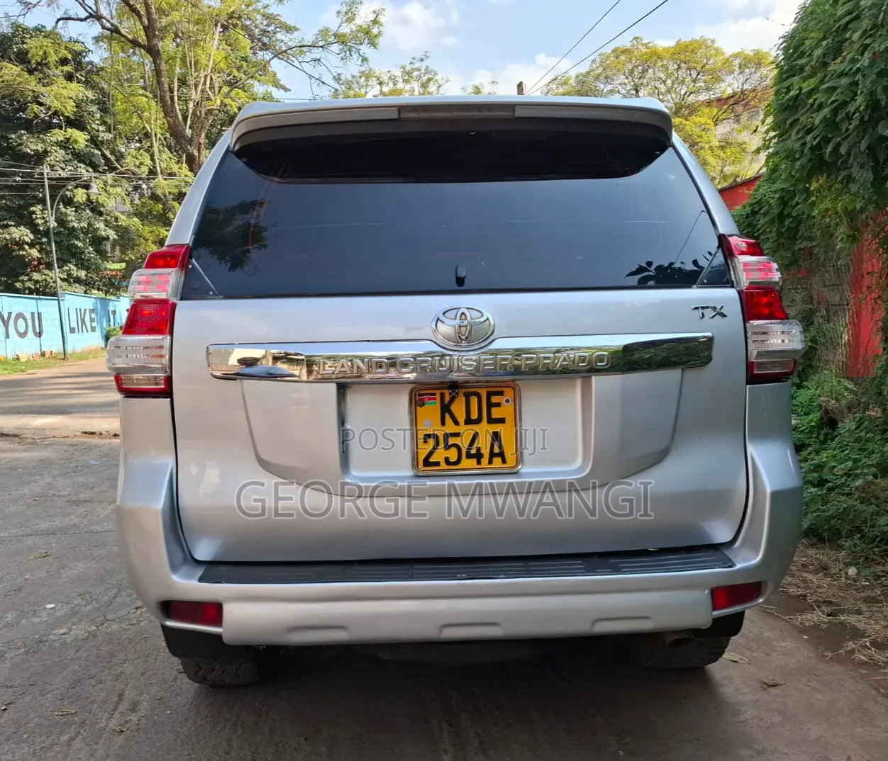 Toyota Land Cruiser Prado 2015 Silver