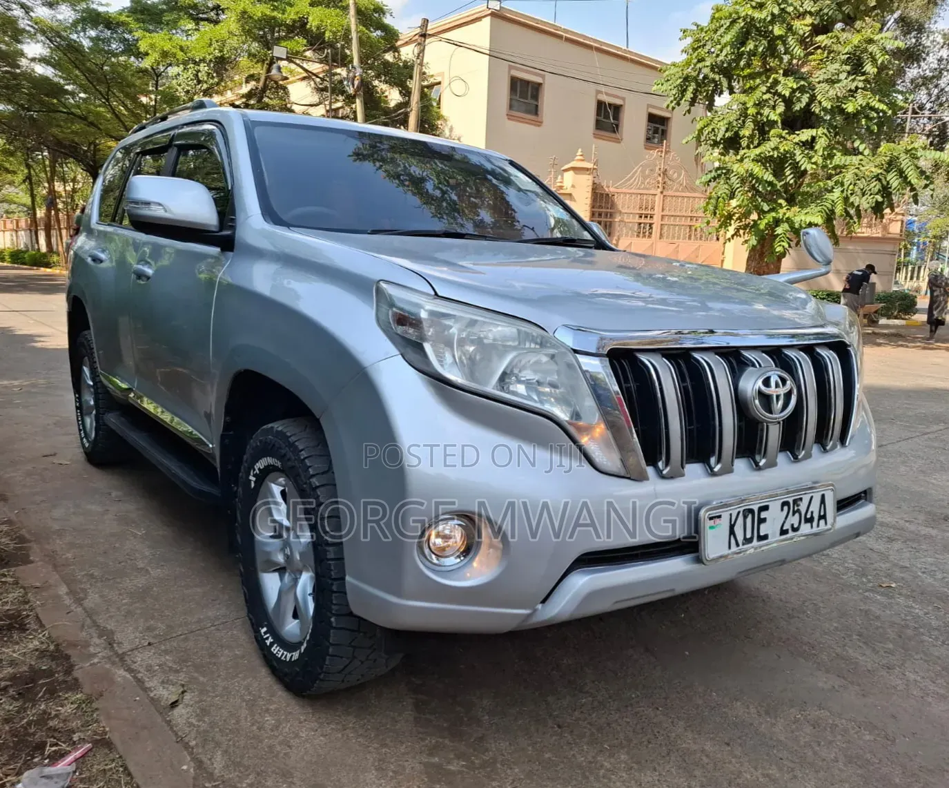 Toyota Land Cruiser Prado 2015 Silver