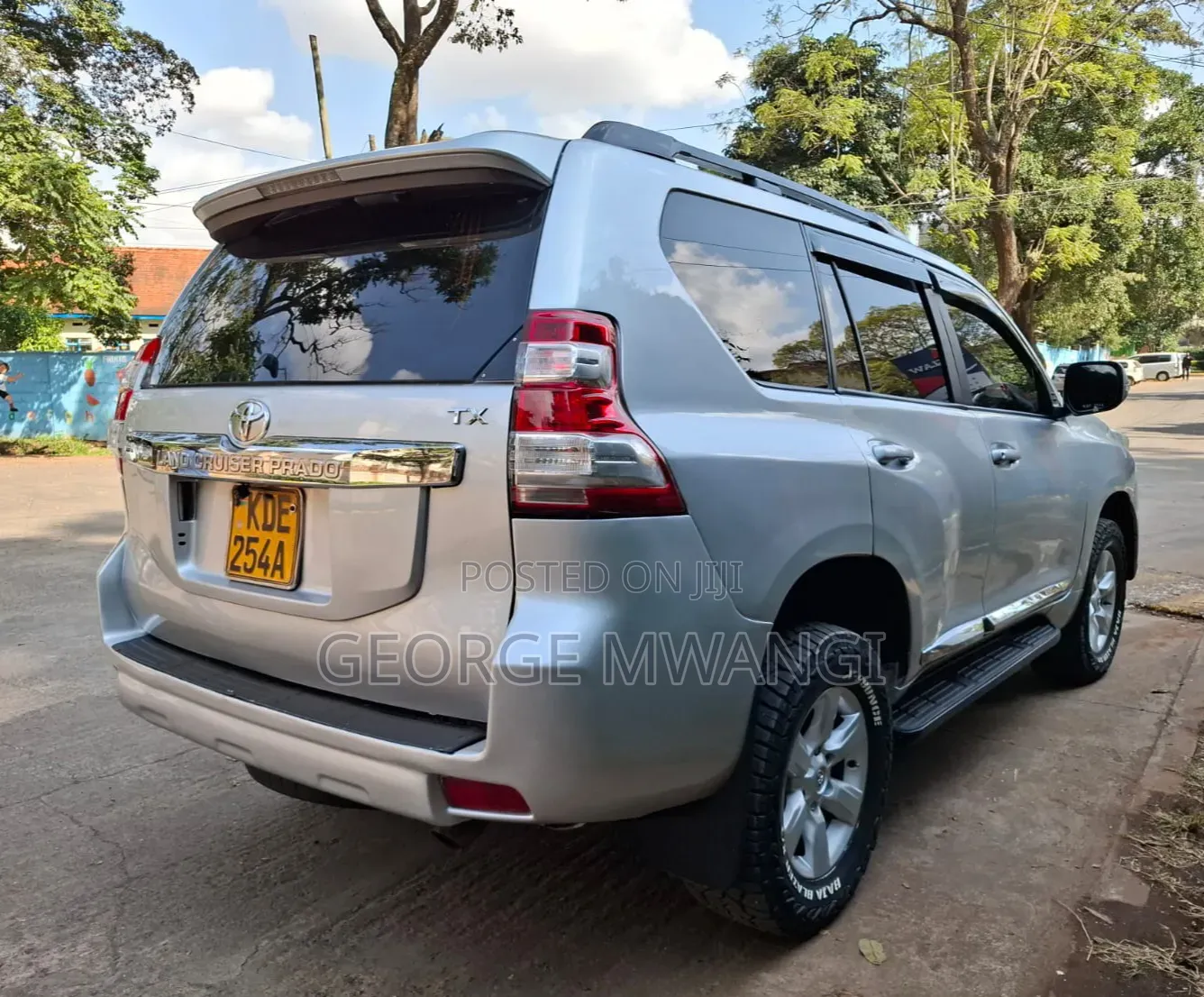 Toyota Land Cruiser Prado 2015 Silver