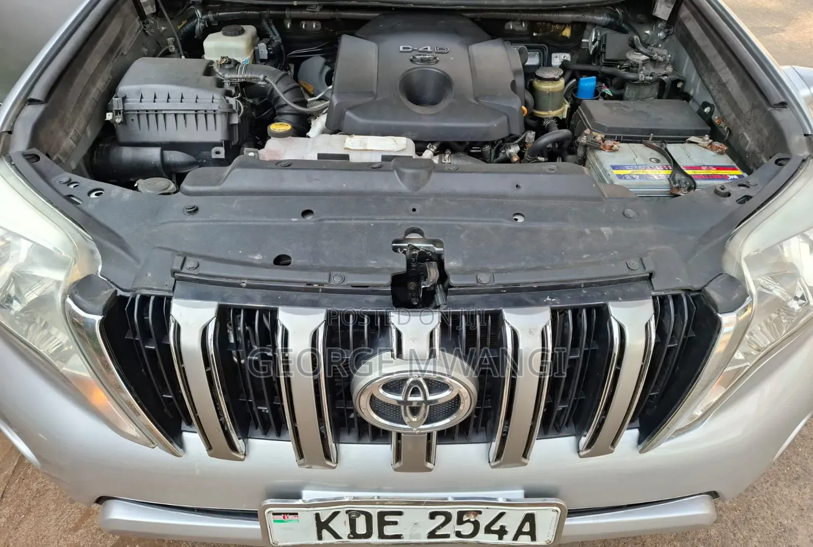 Toyota Land Cruiser Prado 2015 Silver