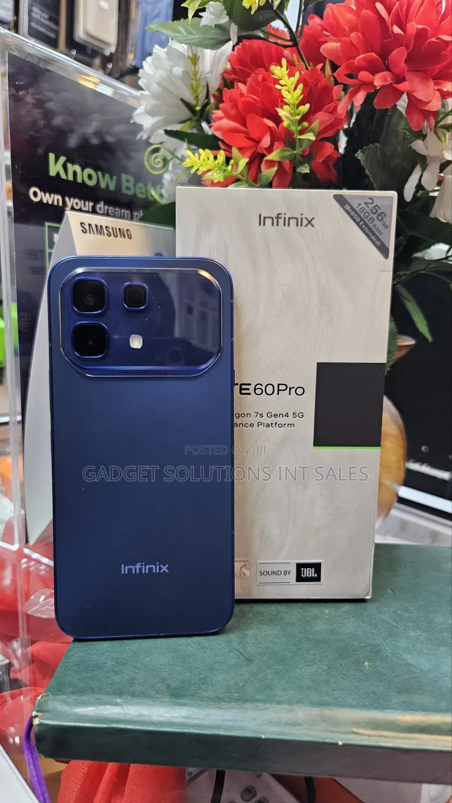 New Infinix Note 60 Pro 256 GB Blue